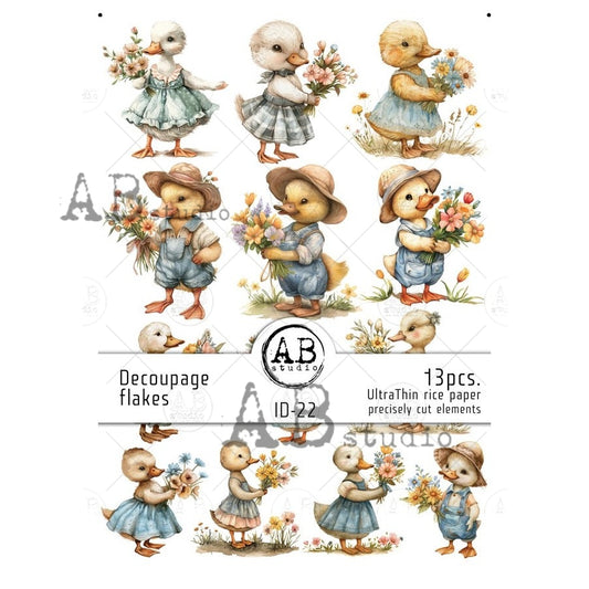 22- DECOUPAGE FLAKES