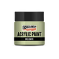 GREENISH SILVER- DELICATE METALLIC ACRYLIC PAINT, 50 ML