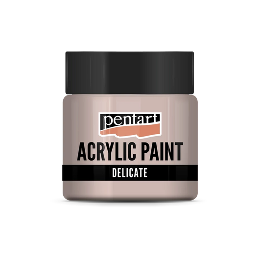 PURPLISH GOLD- DELICATE METALLIC ACRYLIC PAINT, 50 ML