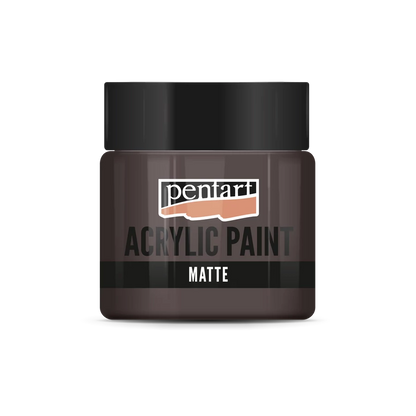 EARTHY BROWN- ACRYLIC PAINT MATTE