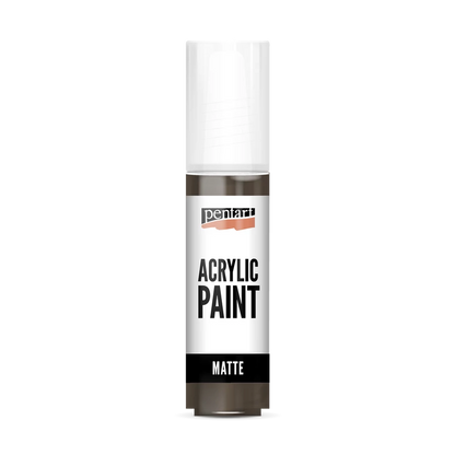 EARTHY BROWN- ACRYLIC PAINT MATTE