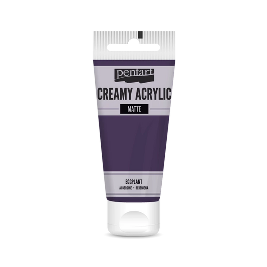 EGGPLANT- CREAMY ACRYLIC MATTE, 60ML