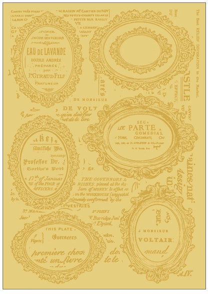 Spring frames- A4 transfer sheet