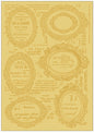 Spring frames- A4 transfer sheet