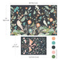 Double Delight Decoupage Fiber Paper Set - Free Love (Magic Paint collaboration)