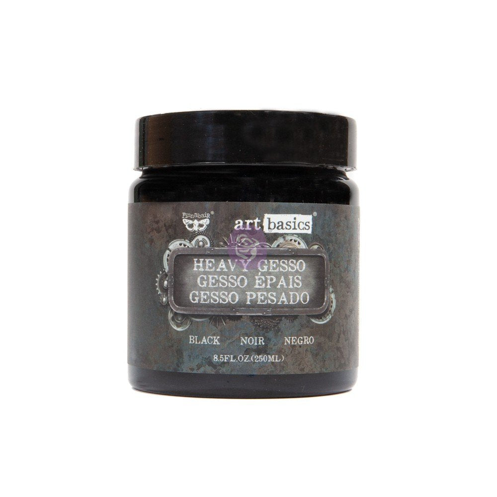 HEAVY GESSO BLACK- 8.5 FL OZ (250ML)