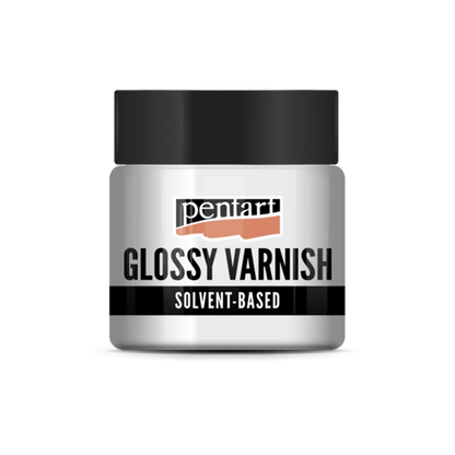 GLOSSY- CLEAR VANISH (SOLVENT BASED)