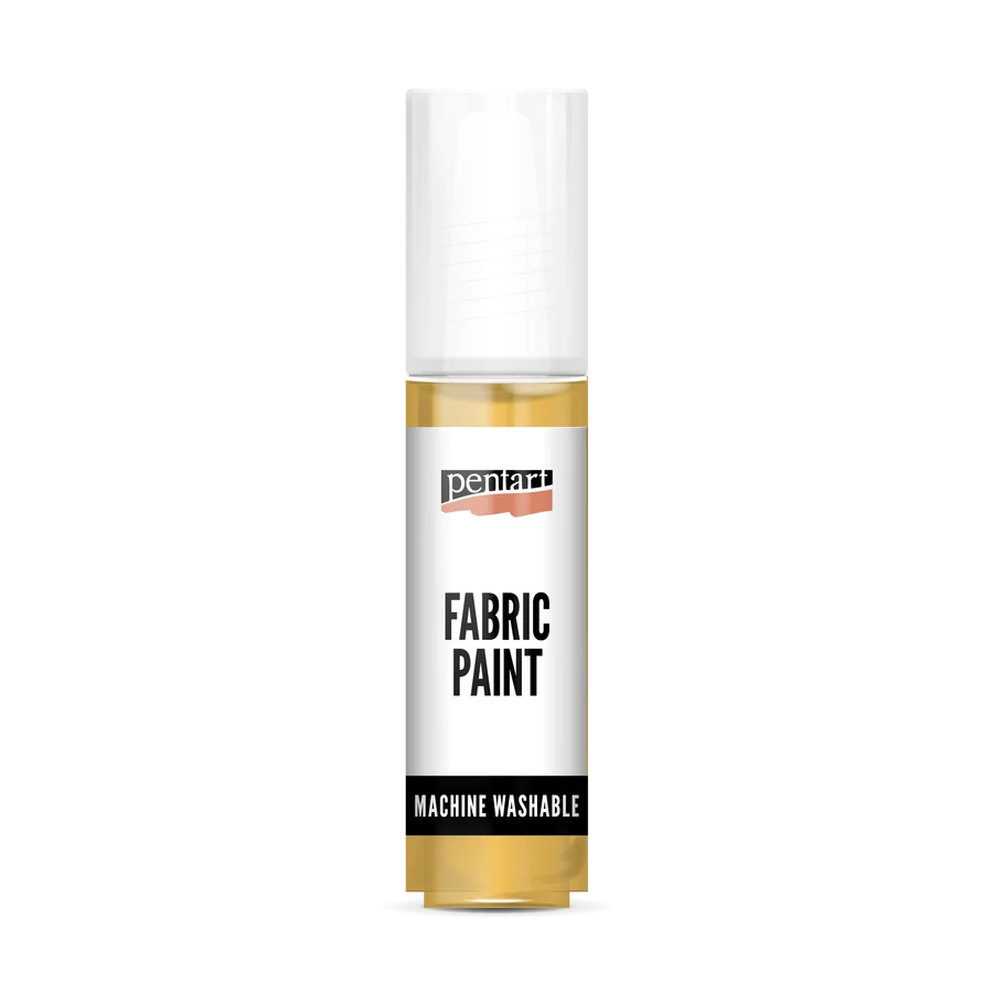GOLD- METALLIC FABRIC PAINT