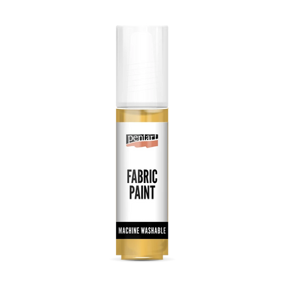 GOLD- METALLIC FABRIC PAINT