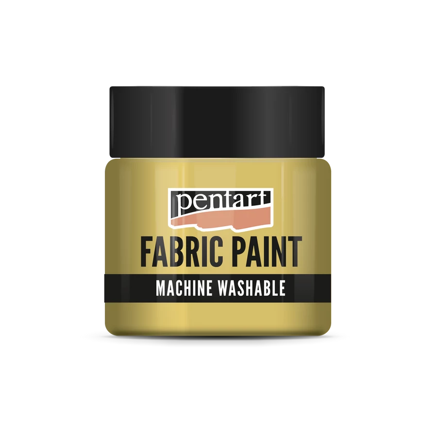 GOLD- METALLIC FABRIC PAINT