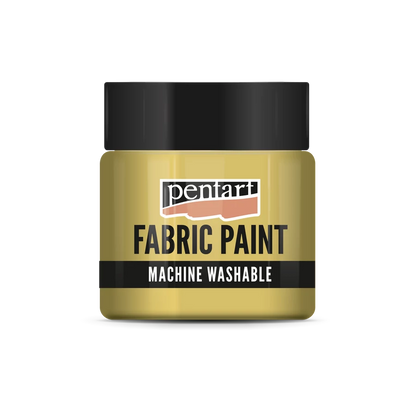 GOLD- METALLIC FABRIC PAINT