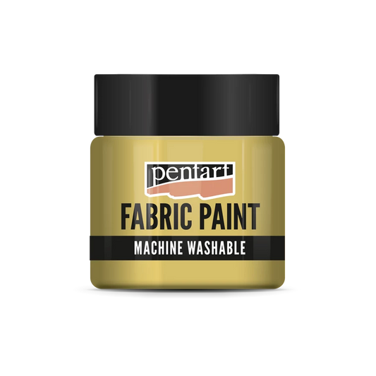GOLD -GLAMOUR FABRIC & LEATHER PAINT, 50 ML