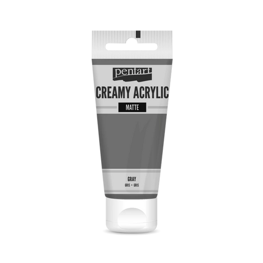 GREY- CREAMY ACRYLIC MATTE, 60ML