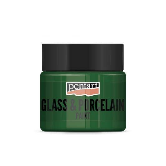 GREEN- GLASS & PORCELAIN PAINT 30 ML