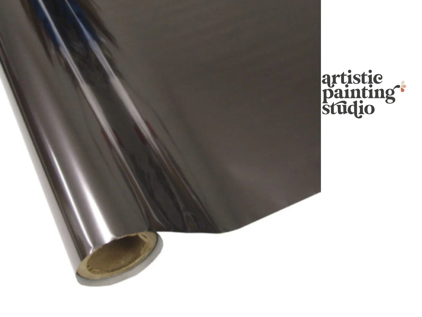 GUN METAL Rub On Metallic Foil by APS - Textile Friendly
