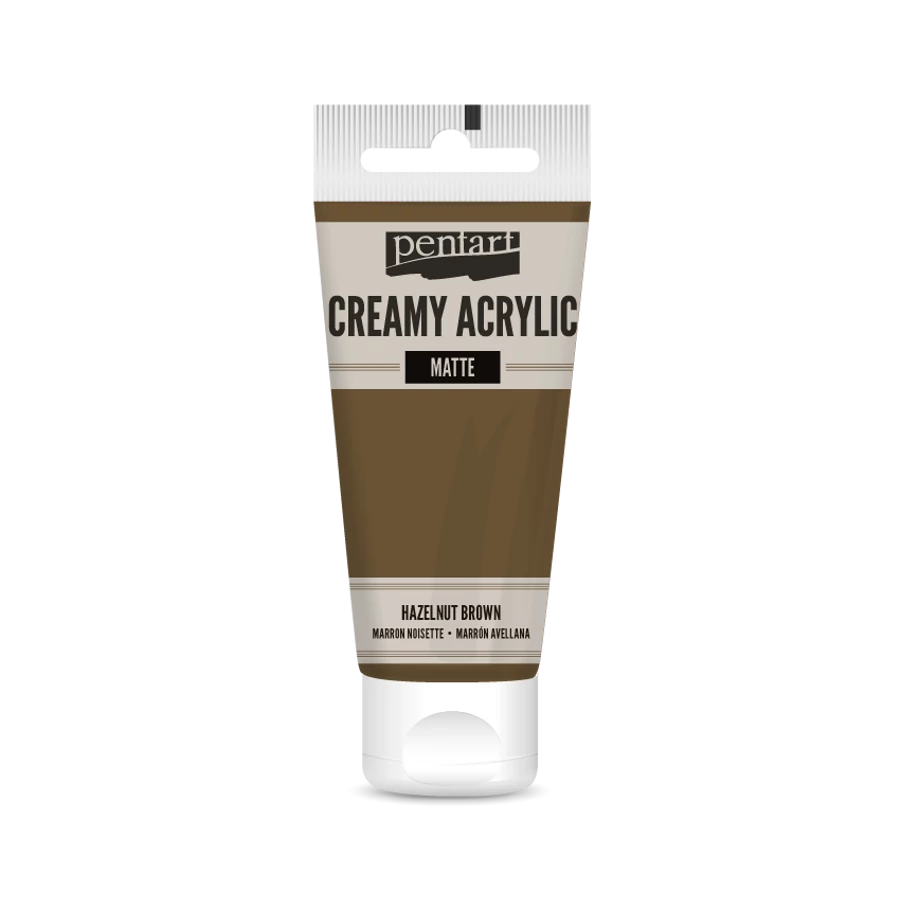 HAZELNUT BROWN- CREAMY ACRYLIC MATTE, 60ML