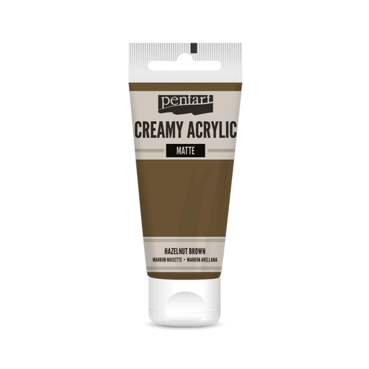 HAZELNUT BROWN- CREAMY ACRYLIC MATTE, 60ML