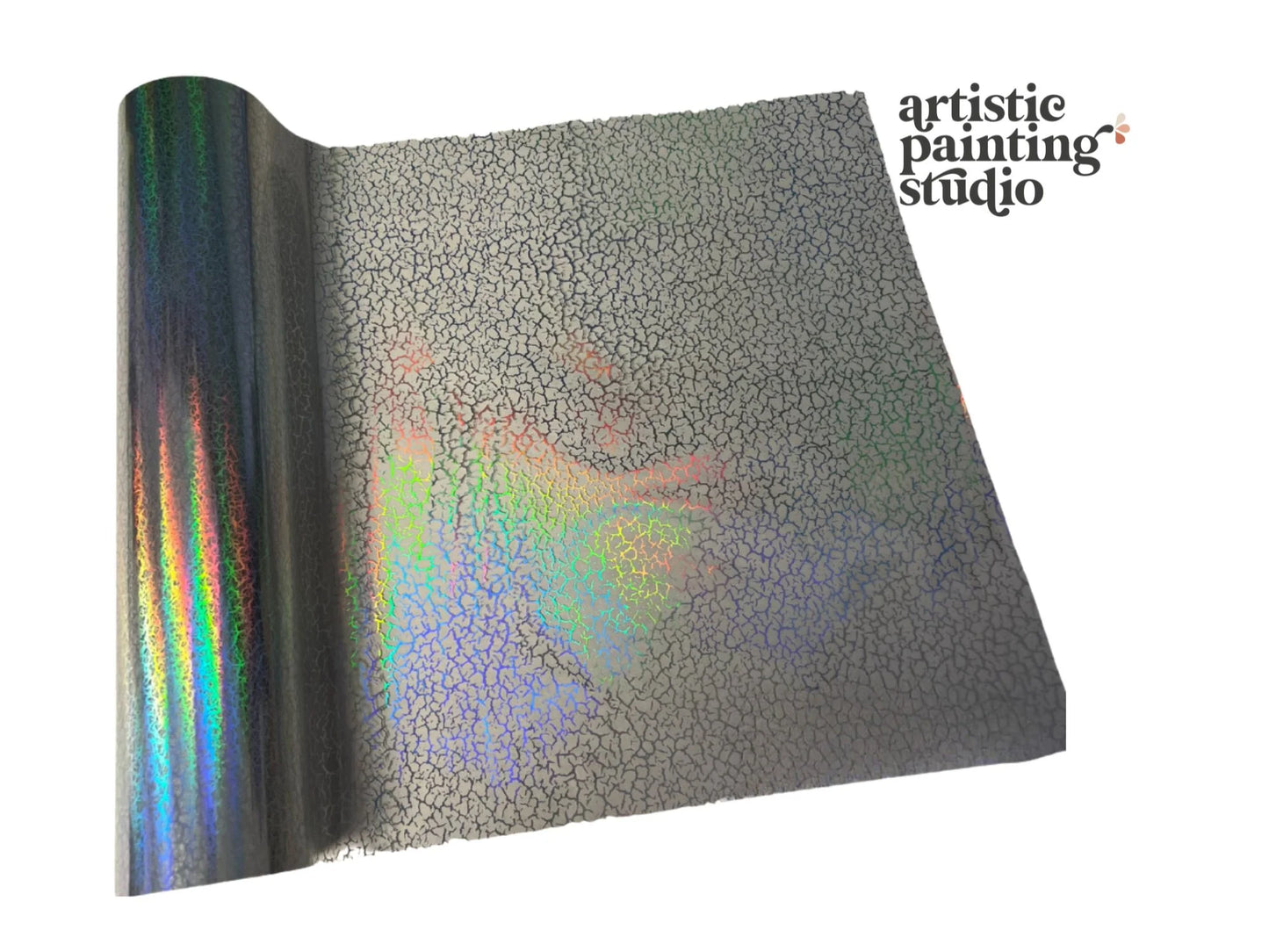 HOLY CRACKLE Rub On Metallic Foil by APS - Textile Friendly
