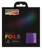 DARK PURPLE - COLOURED FOIL SHEETS 9X9 CM 5 SHEETS/PACK