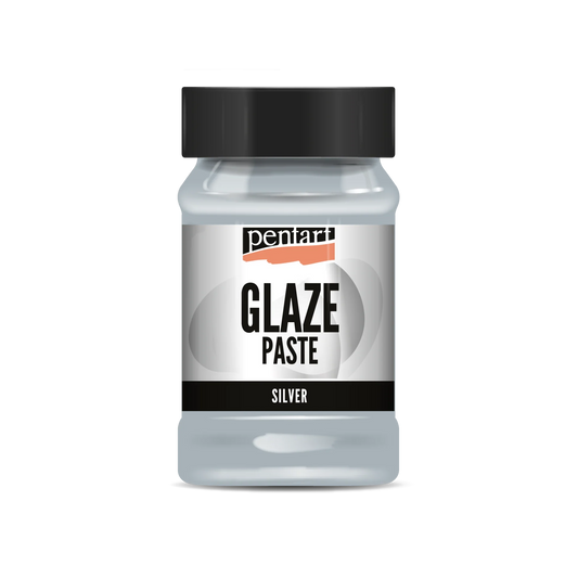 SILVER - GLAZE PASTE, 100ML