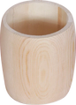 WOODEN STATIONERY HOLDER- ROUND