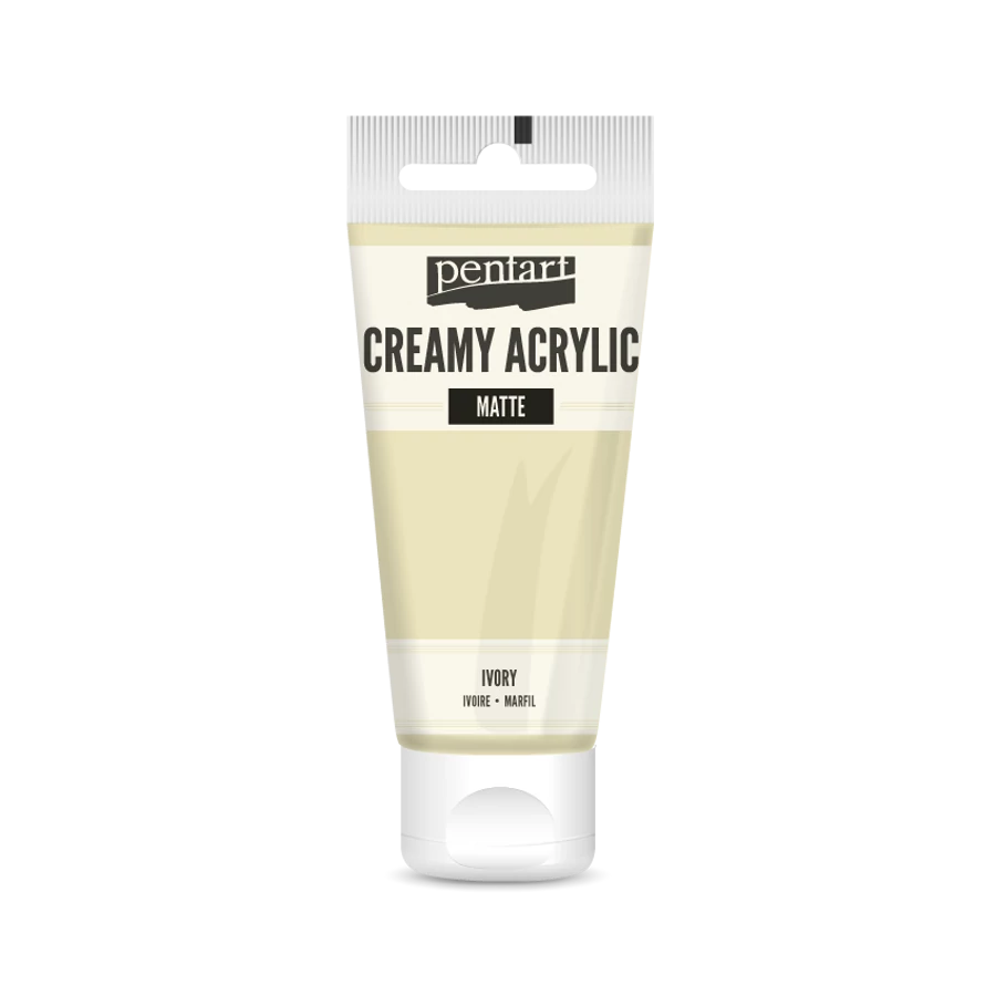 IVORY- CREAMY ACRYLIC MATTE, 60ML