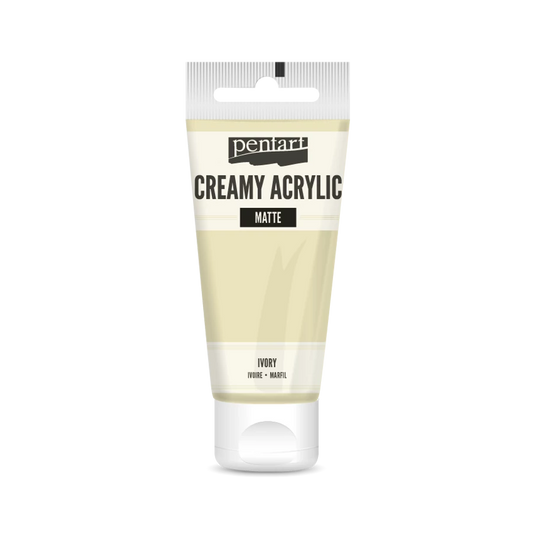 IVORY- CREAMY ACRYLIC MATTE, 60ML