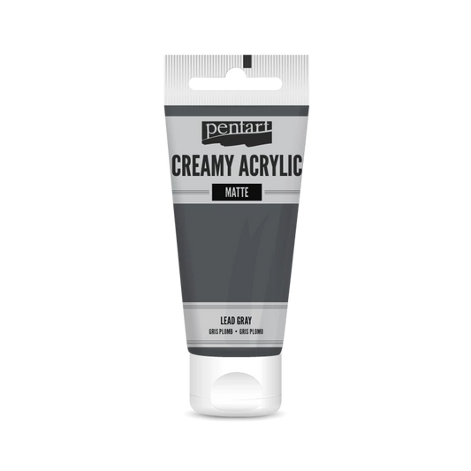 LEAD GREY- CREAMY ACRYLIC MATTE, 60ML