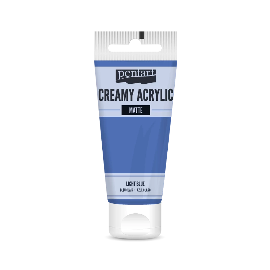 LIGHT BLUE- CREAMY ACRYLIC MATTE, 60ML