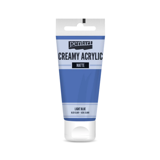 LIGHT BLUE- CREAMY ACRYLIC MATTE, 60ML