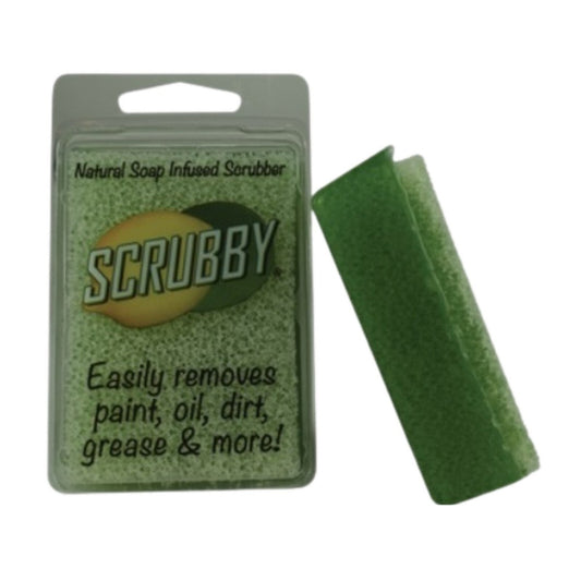 LIME & LEMON SCRUBBY SOAP