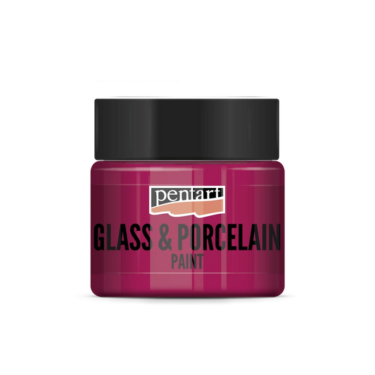 MAGENTA- GLASS & PORCELAIN PAINT 30 ML