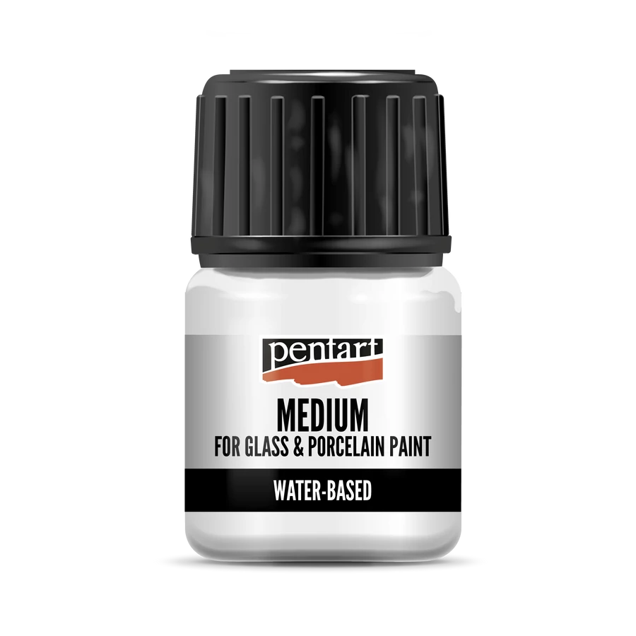 GLASS & PORCELAIN PAINT MEDIUM 30 ML