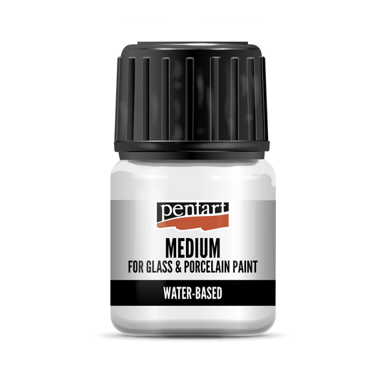 GLASS & PORCELAIN PAINT MEDIUM 30 ML
