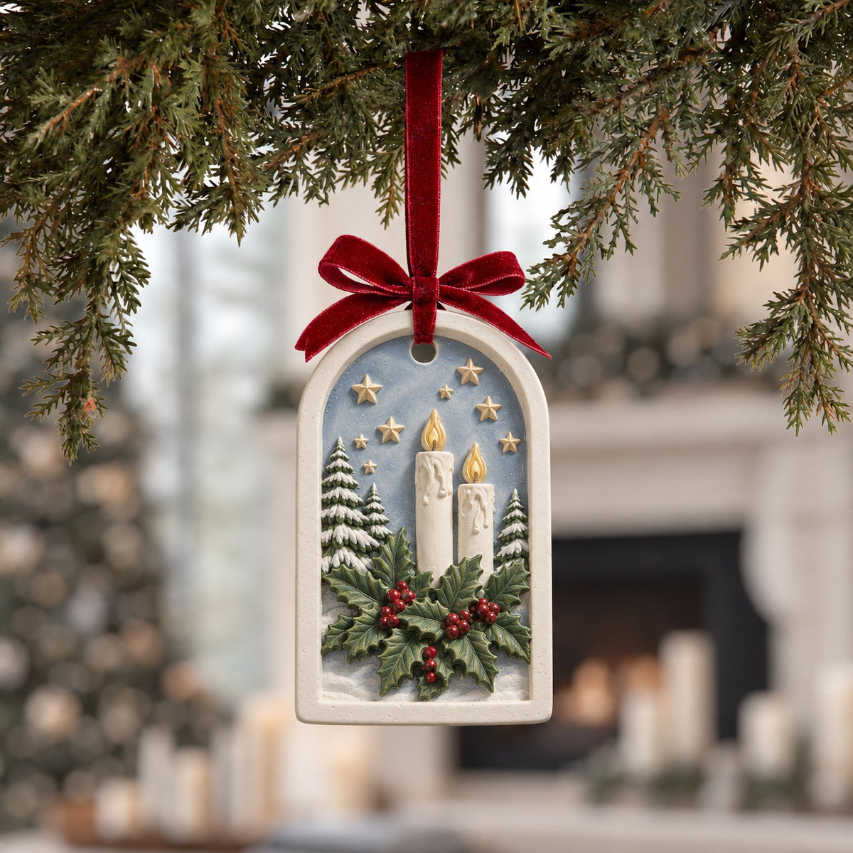 MelodyCast: Paint-Tap-Play Christmas Ornaments (Set of 6)