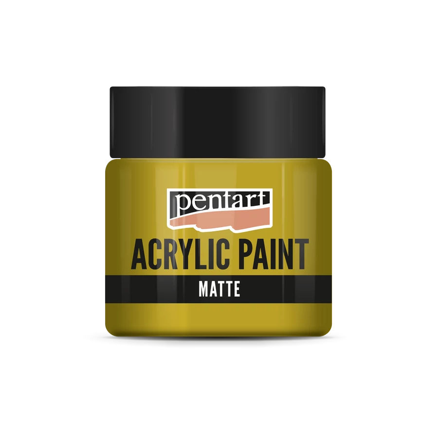 OCHRE- ACRYLIC PAINT MATTE