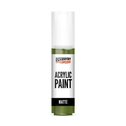 OLIVE- ACRYLIC PAINT MATTE