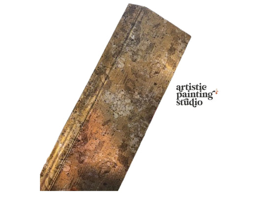 PALE GOLD FOSSIL Rub On Metallic Foil by APS