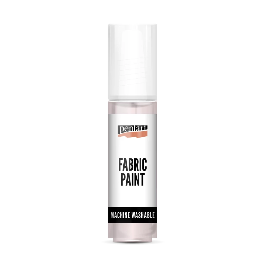 PEARL WHITE- MATTE FABRIC PAINT
