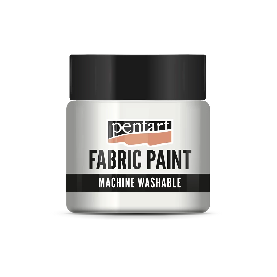 PEARL WHITE- MATTE FABRIC PAINT