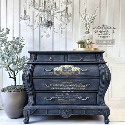 PERFUME NOTES GOLD FOIL TRANSFER- KACHA FURNITURE