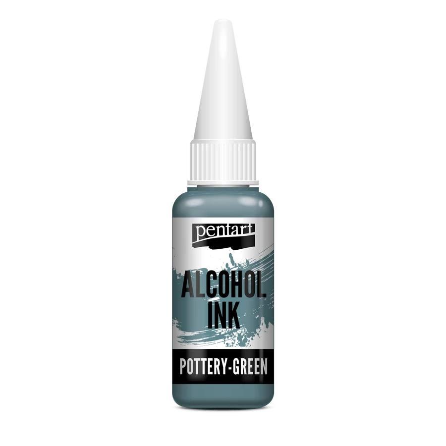 POTTERY GREEN- ALCOHOL INK, 20 ML