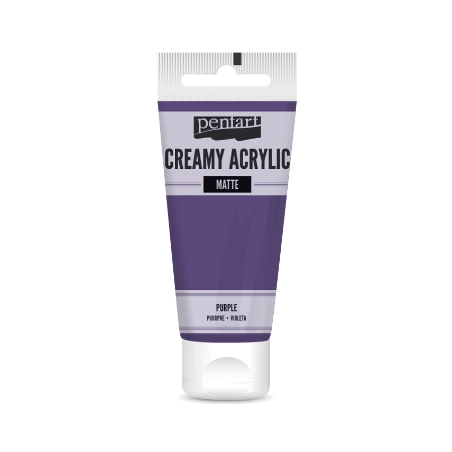 PURPLE- CREAMY ACRYLIC MATTE, 60ML