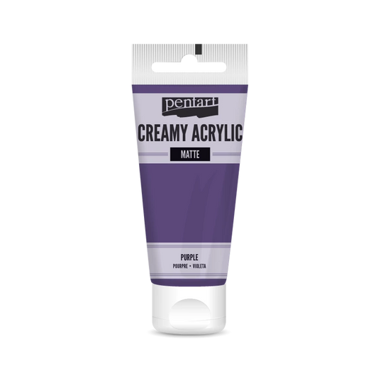 PURPLE- CREAMY ACRYLIC MATTE, 60ML
