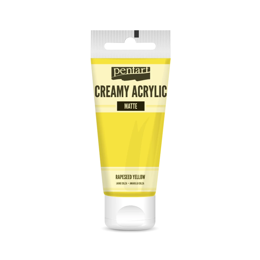 RAPESEED YELLOW- CREAMY ACRYLIC MATTE, 60ML