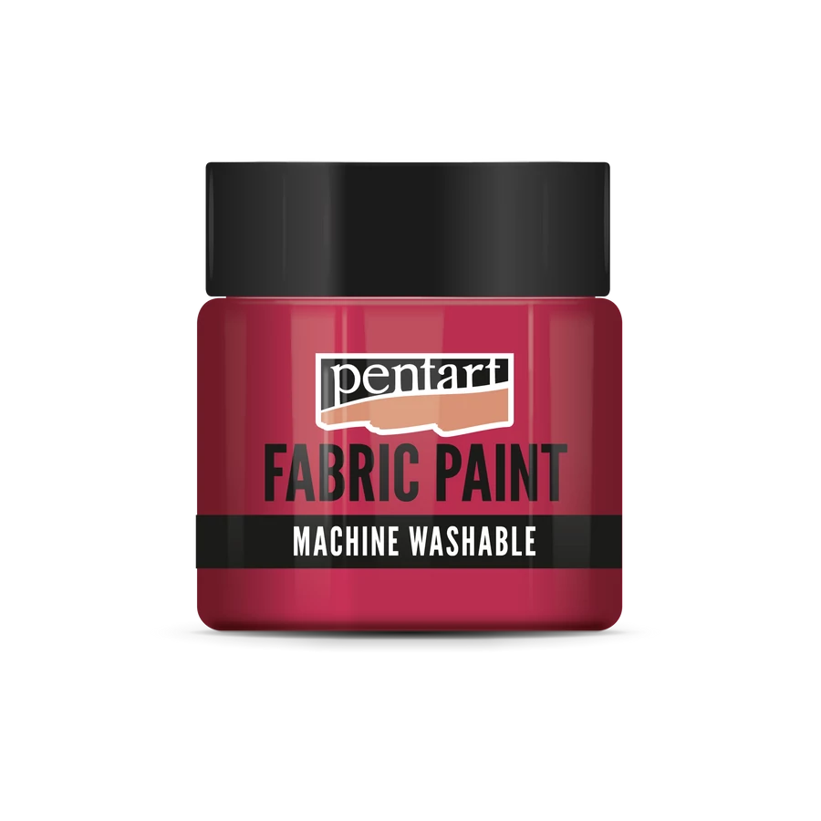 RED- MATTE FABRIC PAINT