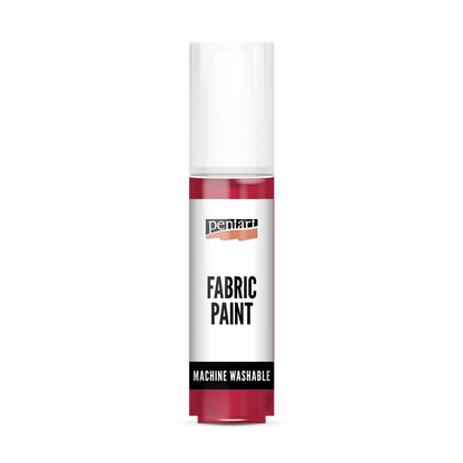 RED- MATTE FABRIC PAINT