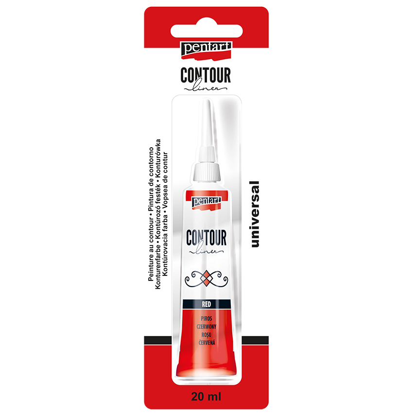 RED - CONTOUR LINER- 20ML