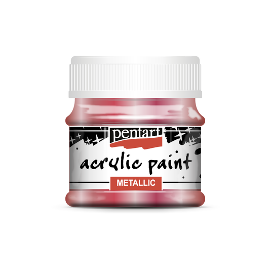 RED COPPER - METALLIC ACRYLIC PAINT