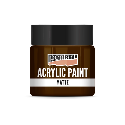 REDDISH BROWN - ACRYLIC PAINT MATTE